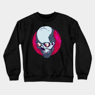 Eyeball Skull Crewneck Sweatshirt